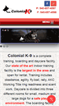 Mobile Screenshot of colonialk9.com